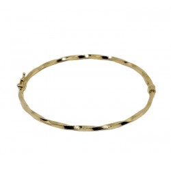 Bracelet rigide Torchon BR1075G