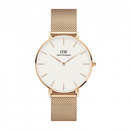 Daniel Wellington Uhr dw00100305 Melrose Goldrose weiß 36mm
