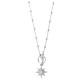 I love capri necklace with wind rose pendant 00634