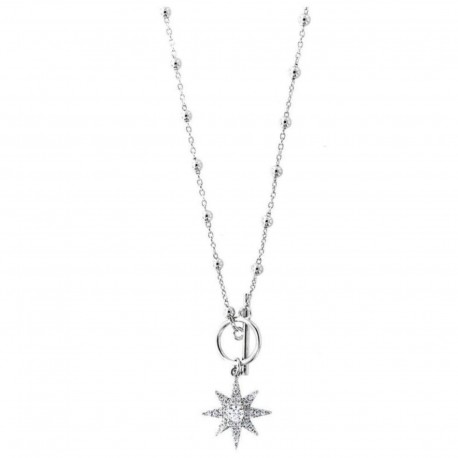 I love capri necklace with wind rose pendant 00634