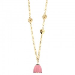 Ich liebe die Capri-Halskette mit Blumenanhänger 00635