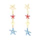 I love Capri pendant earrings with starfish 00660
