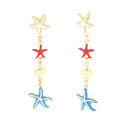 I love Capri pendant earrings with starfish 00660