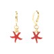 I love Capri earrings with starfish pendant 00662