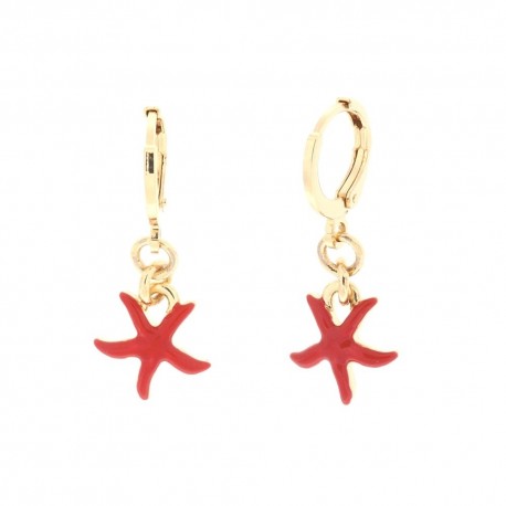 I love Capri earrings with starfish pendant 00662