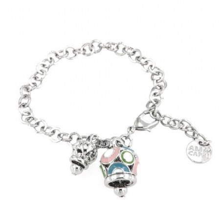 I love Capri bracelet en métal avec pendentif cloche 00669
