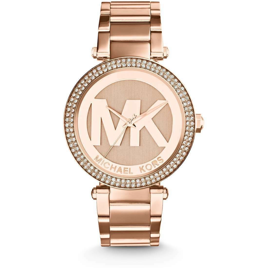 Rose Gold Silber Michael Kors Uhren Damen Chronograph MICHAEL KORS