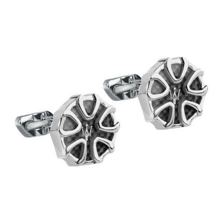 Boutons de manchette chemise homme Maserati JM217AJF29