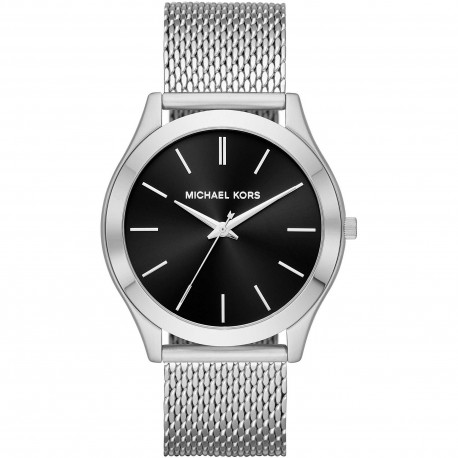 Elegant Michael Kors Men's Watch In Milan Mesh Steel mk8606