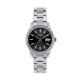 Classic Elegance Steel and Black Watch EW0651