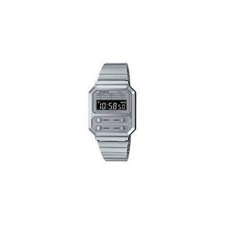 Casio A100We-7B Uhr – Unisex Edgy Kollektion